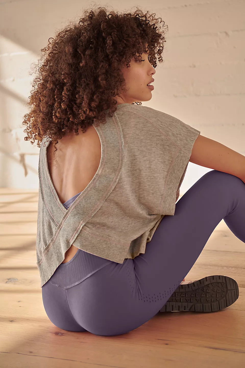 Breathable Loose Yoga T-Shirt for Women