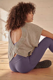 Breathable Loose Yoga T-Shirt for Women