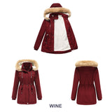 Thick Lambskin Fleece Padded Winter Coat