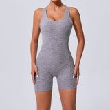 Hollow Out Beauty Back Hip-Lift Yoga Jumpsuit