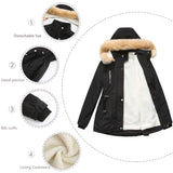 Thick Lambskin Fleece Padded Winter Coat