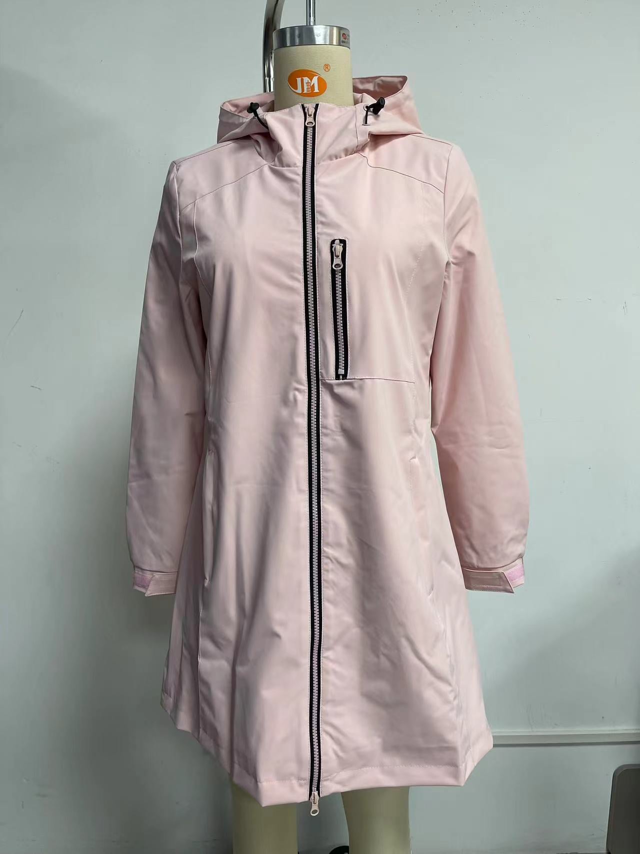 Wasserdichte Windjacke mit Kapuze für Damen