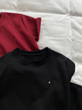 Letter Graphic Embroidered Short Sleeve T-Shirt for Women