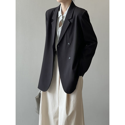Asymmetrischer Blazer mit Rückenschlitz für Damen