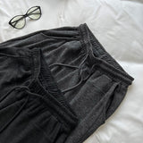 Hooded Sweater Wide Leg Pants Set