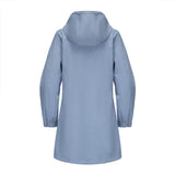 Wasserdichte Windjacke mit Kapuze für Damen