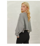 Kurze, bedruckte Slim Fit Yoga-Jacke im Streetstyle