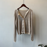 Coffee color with stripes