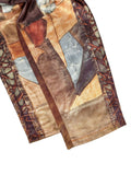 Dirty Denim Wide Leg Chain Pants