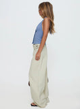 Adjustable Buckle Waist Loose Trousers