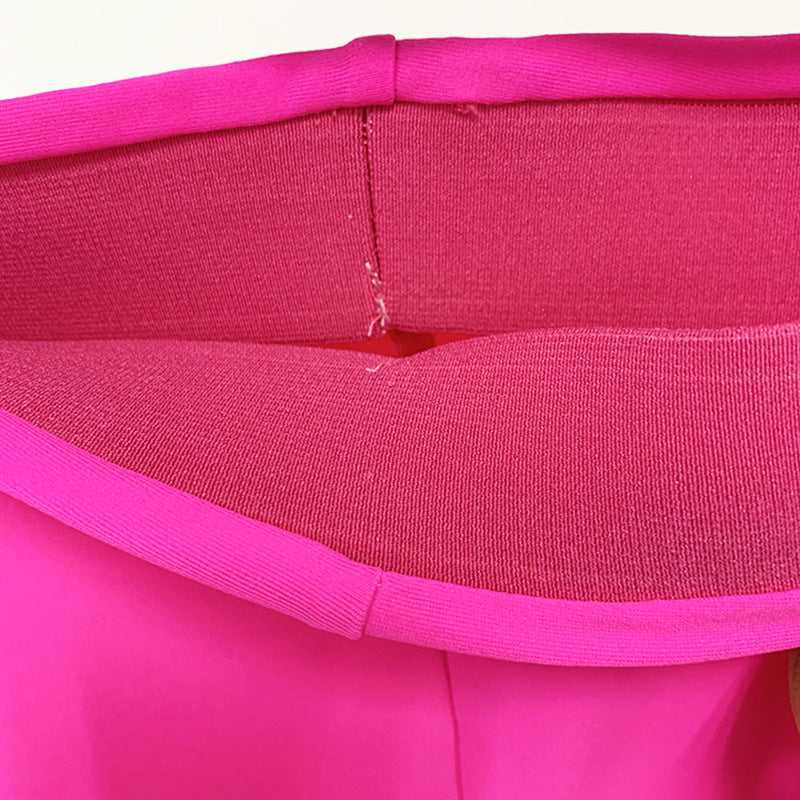 Star Rose Pink Stretch Leggings