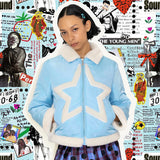 Manteau d'hiver rembourré en coton à motif doux