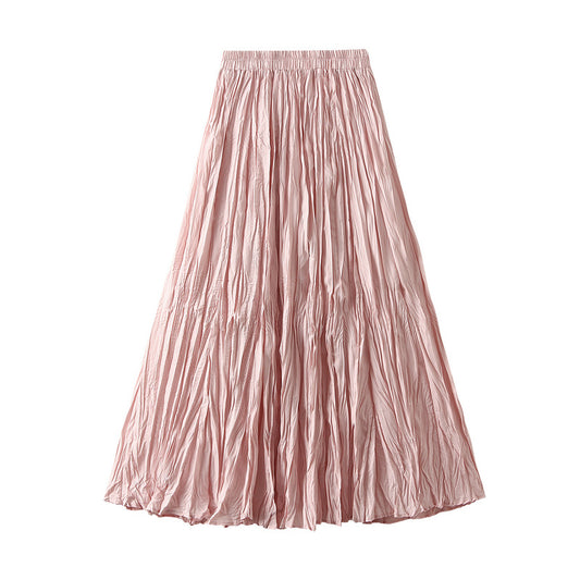 Streamer Pleated Swing Skirt for Women