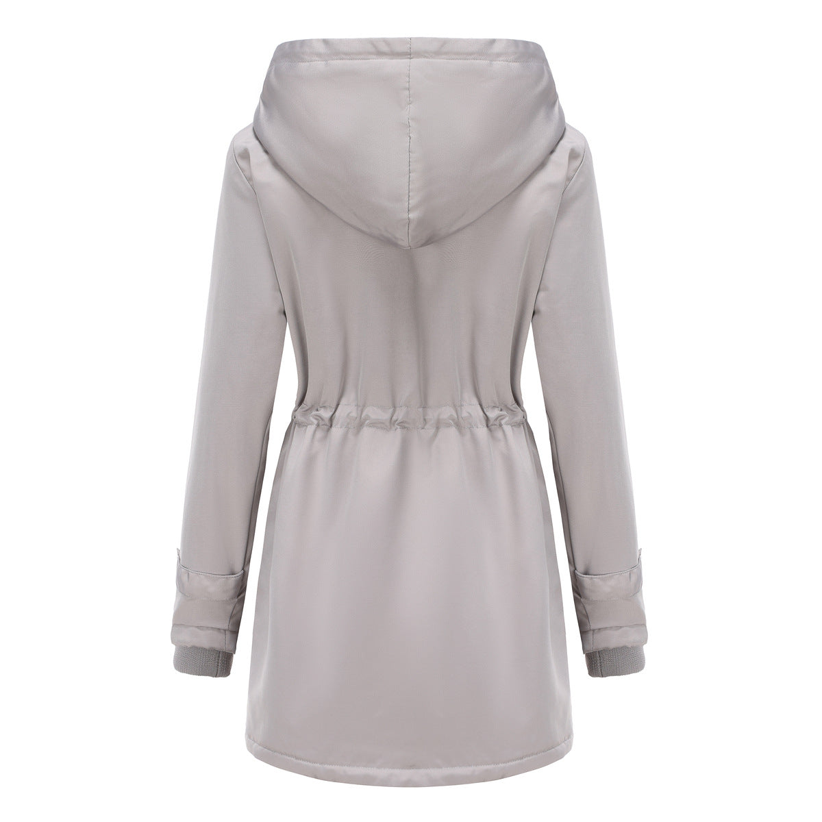 Winter Detachable Fur Hooded Cotton Coat