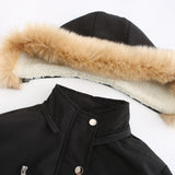 Thick Lambskin Fleece Padded Winter Coat