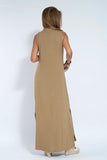 Cardigan Coat and Solid Dress Set for Women