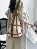 British Minimalist Over-the-Knee Trench Coat