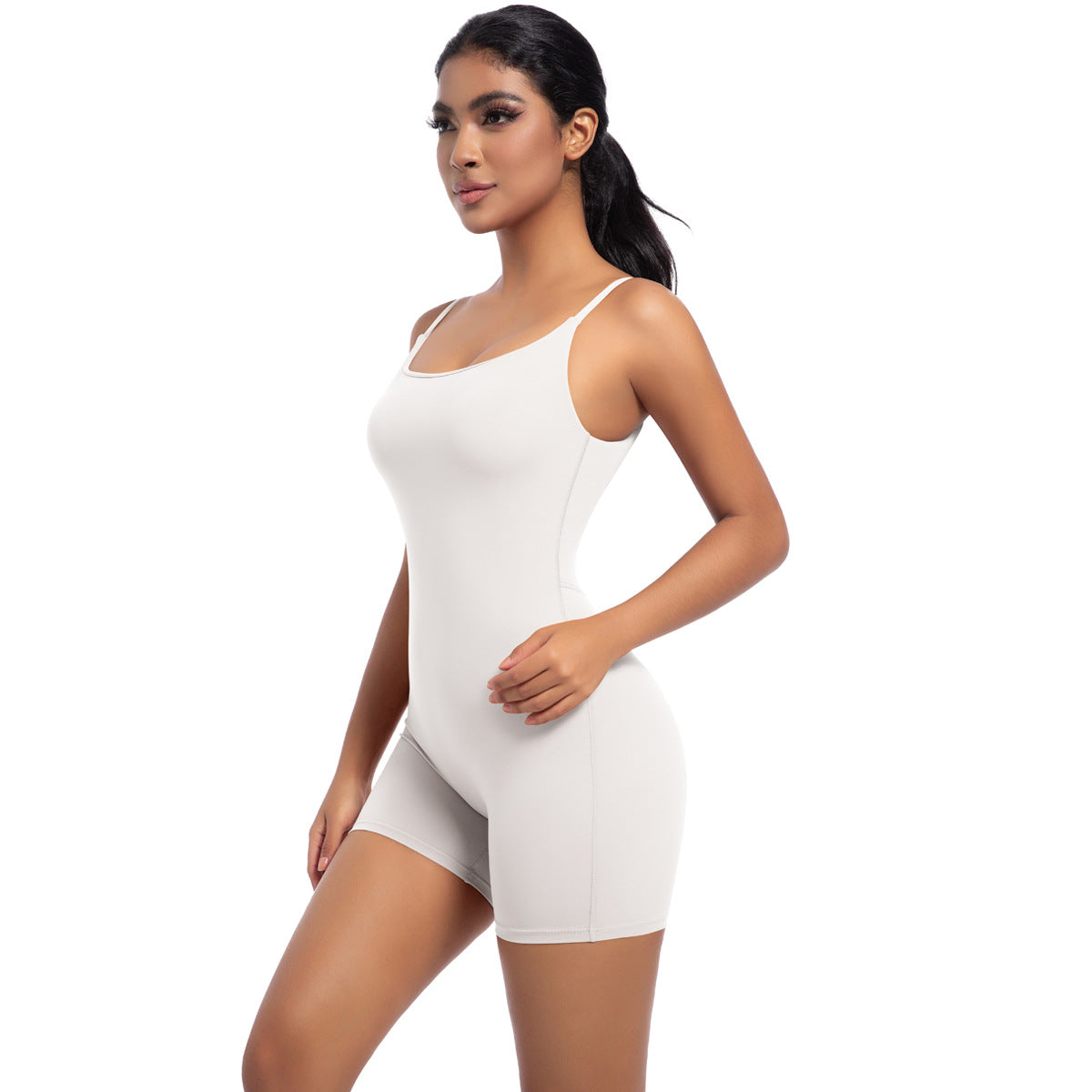 Seamless Nude Yoga Dance Workout One Piece Tights