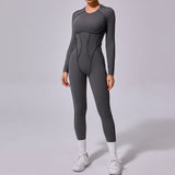 Combinaison de sport et de yoga dos nu pour femme