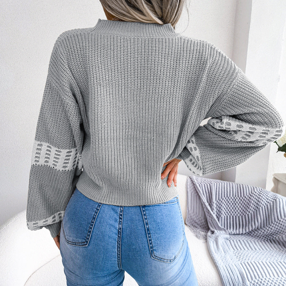 Cardigan à manches lanternes design