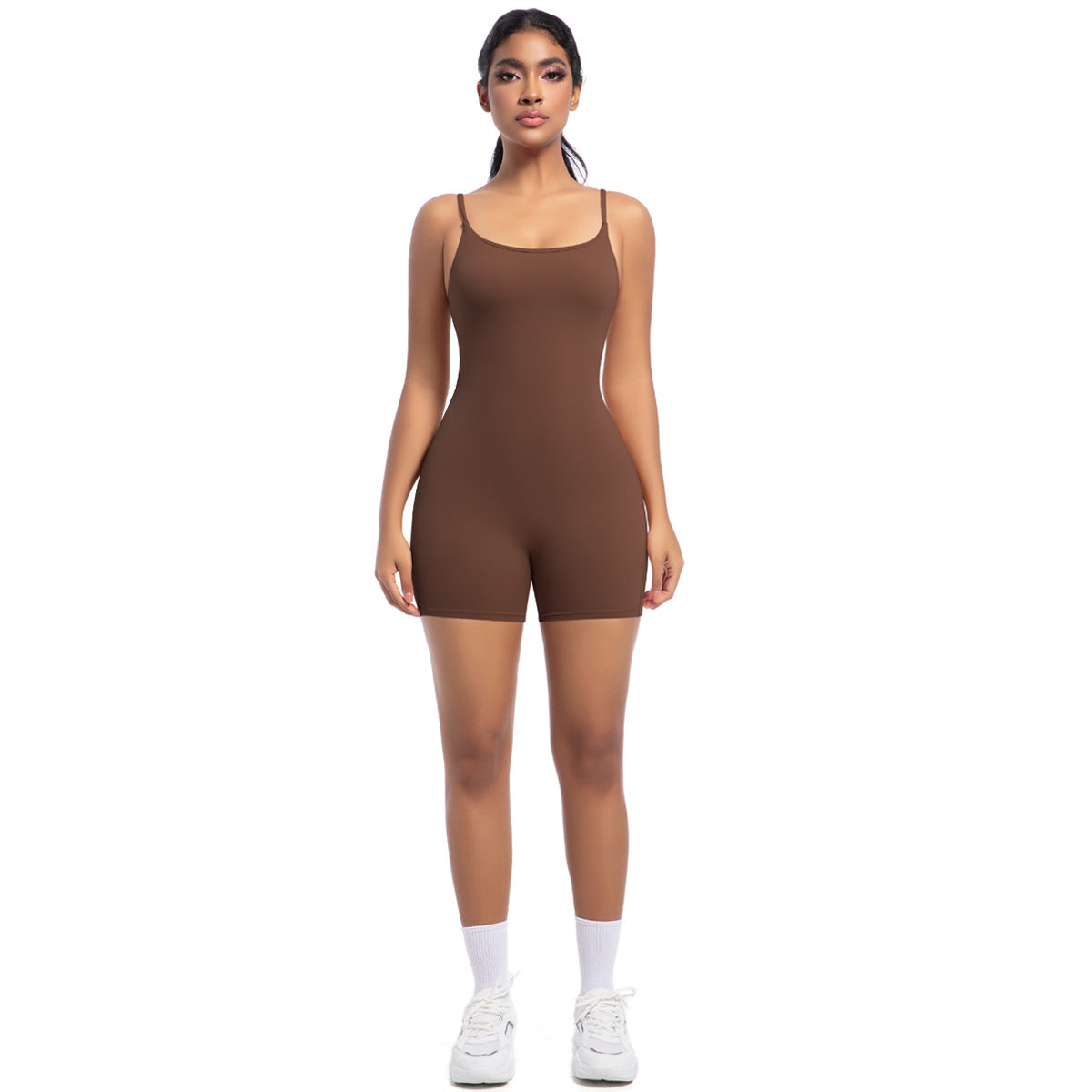 Seamless Nude Yoga Dance Workout One Piece Tights