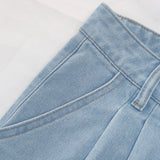 Loose Fit High Waist Mopping Pants