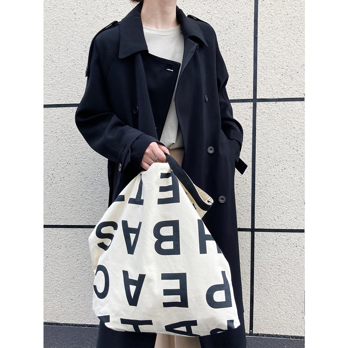 British Loose Draping Trench Coat