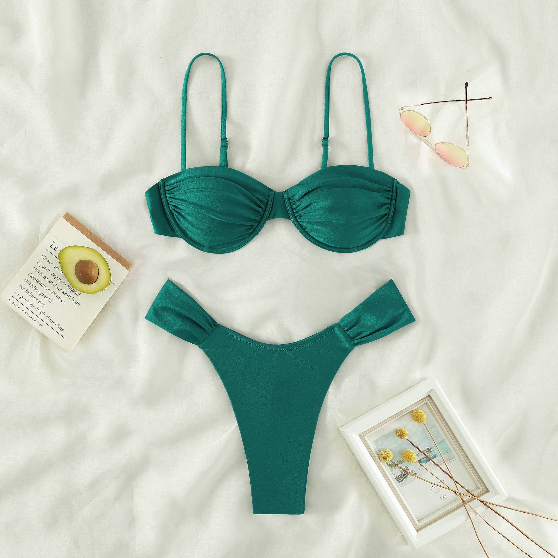 blackish green