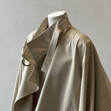 Manteau long de printemps Khaki Breeze