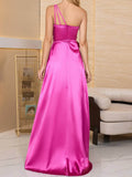 Sling Wedding Bridesmaid Cocktail Party Evening Maxi Dress