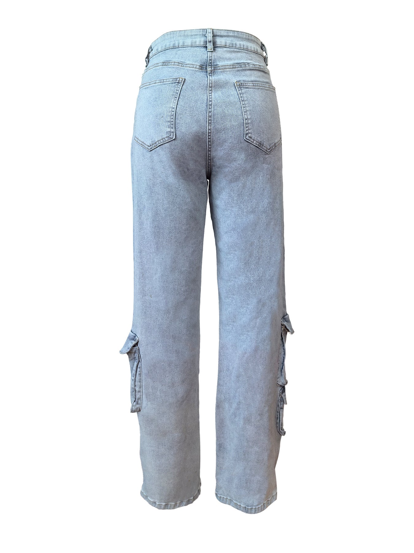 Stretch Denim Multi Pocket Work Pants