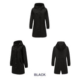 Waterproof Long Anorak Trench Coat