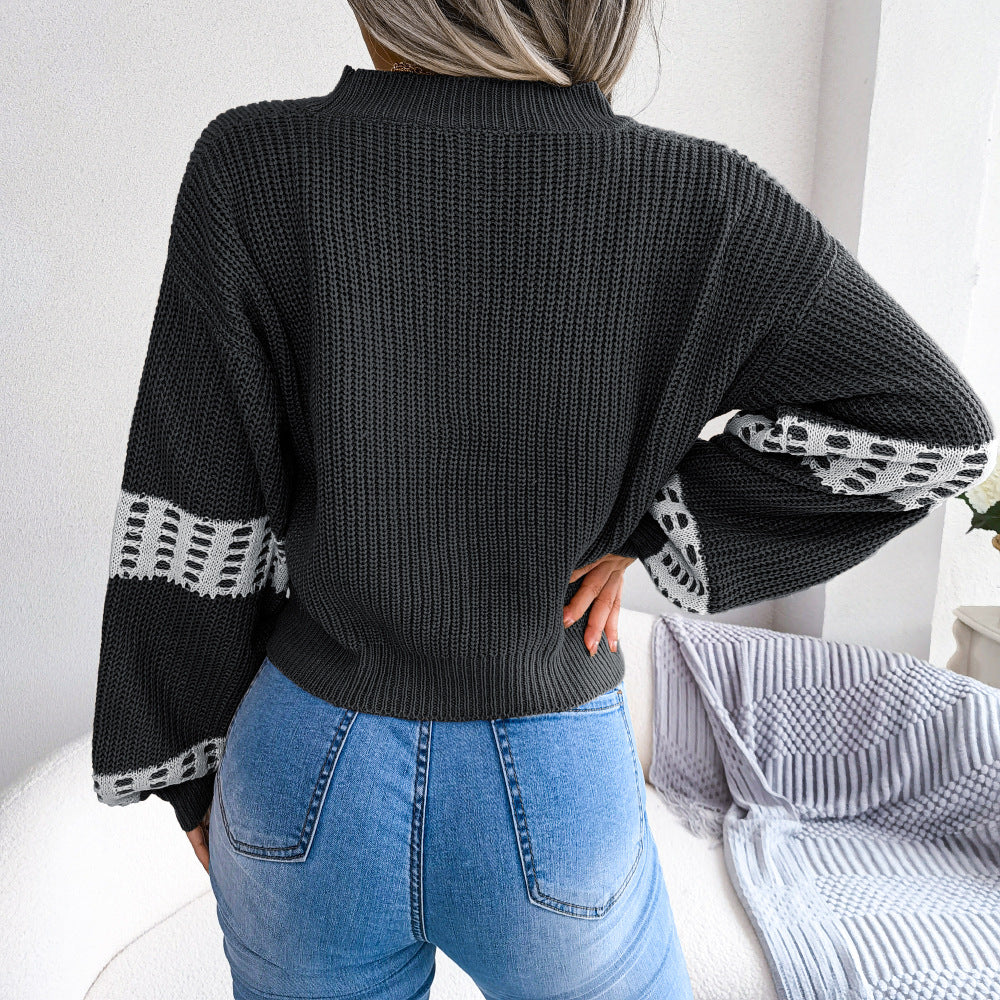 Cardigan à manches lanternes design