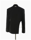Asymmetrischer Blazer mit Gürtel für Damen