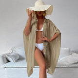 Bamboo Cotton Beach Cover-Up Cardigan