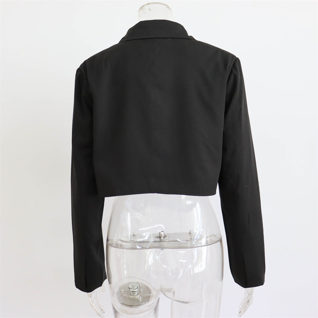 Sexy Crop-Blazer für Damen