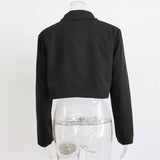 Sexy Crop-Blazer für Damen