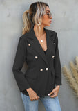Langer Casual-Büroblazer für Damen