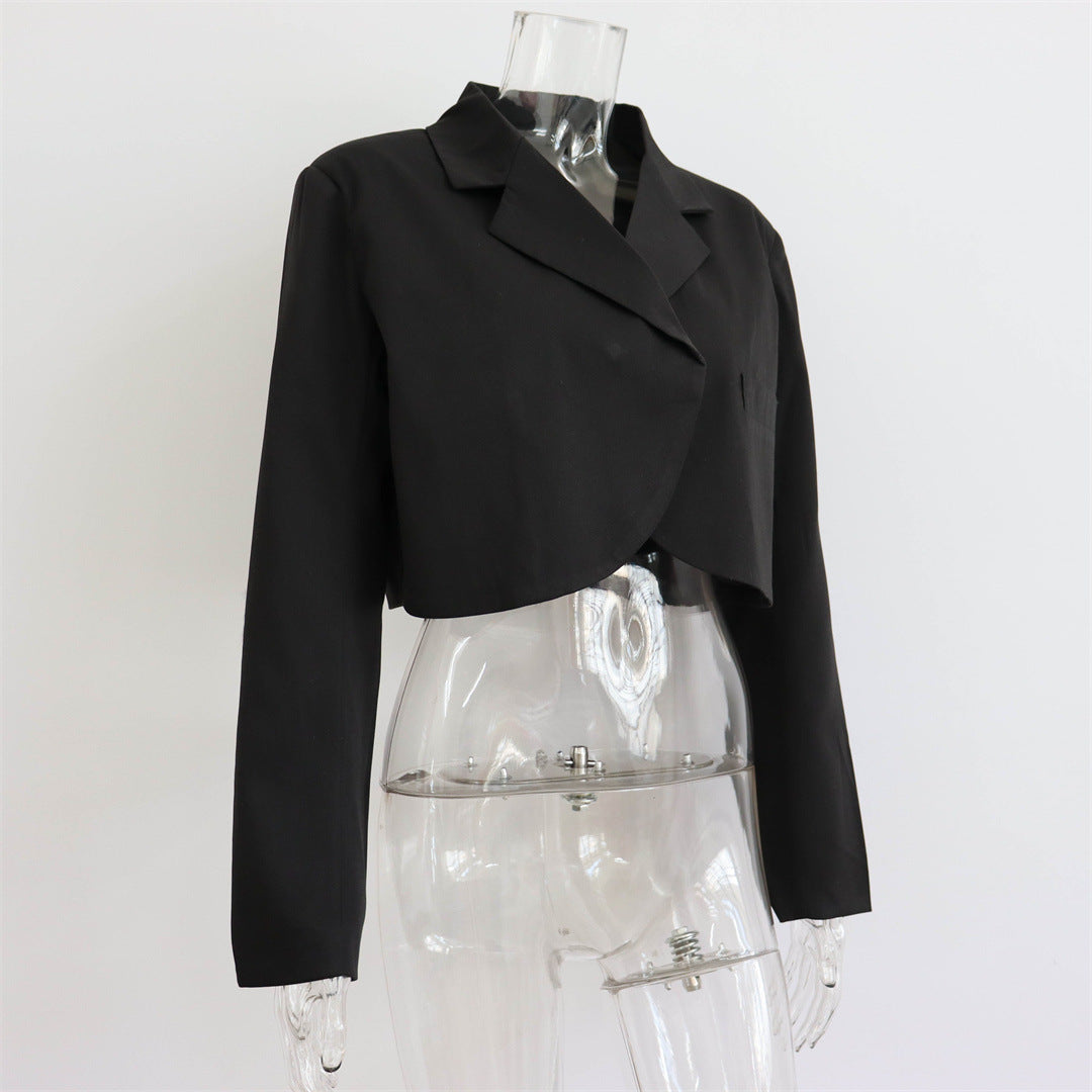 Sexy Crop-Blazer für Damen