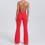 FlexVibe Cutout Hip-Lifting Jumpsuit