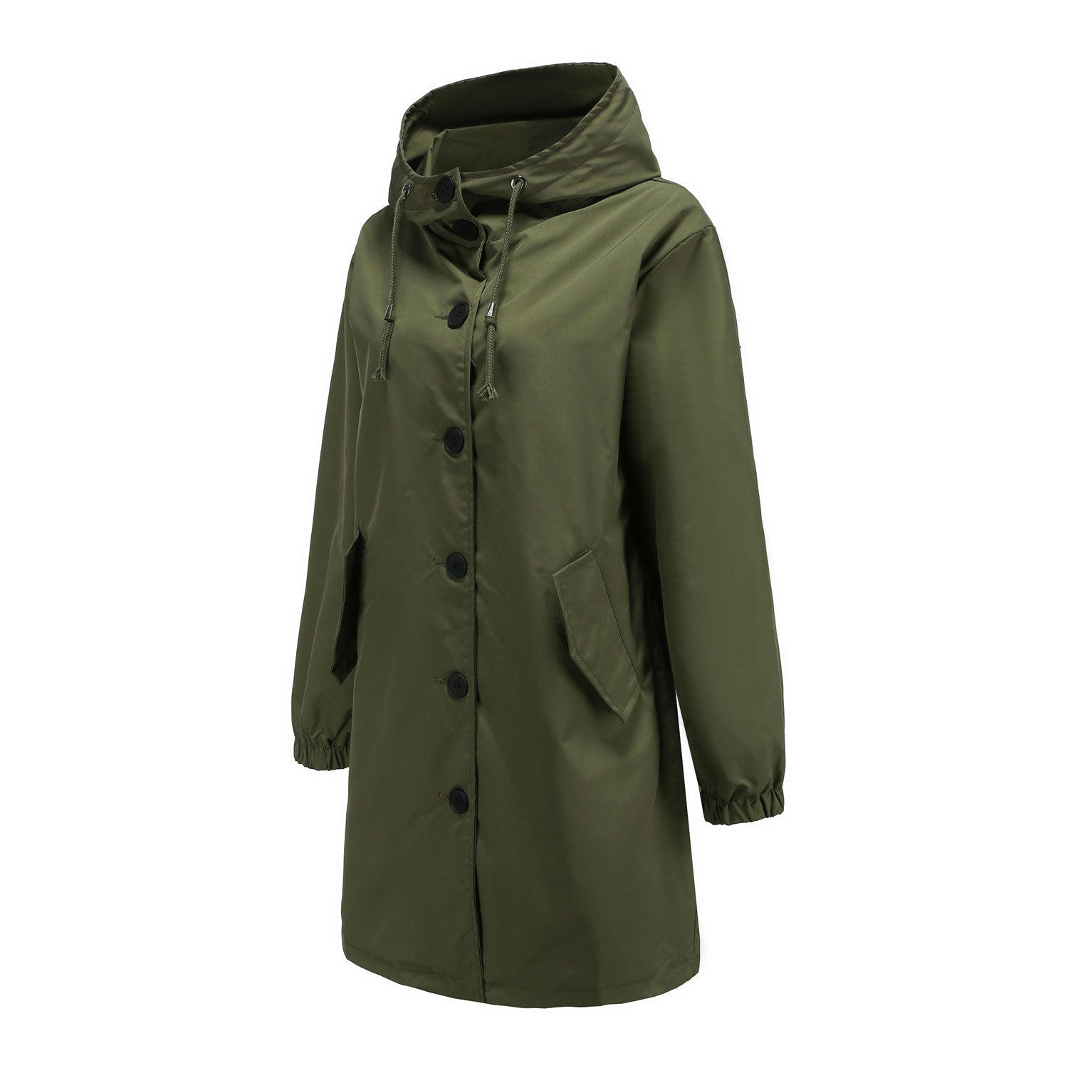 Waterproof Long Anorak Trench Coat