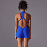 ZipSculpt High Compression Peach Lift Yoga Jumpsuit