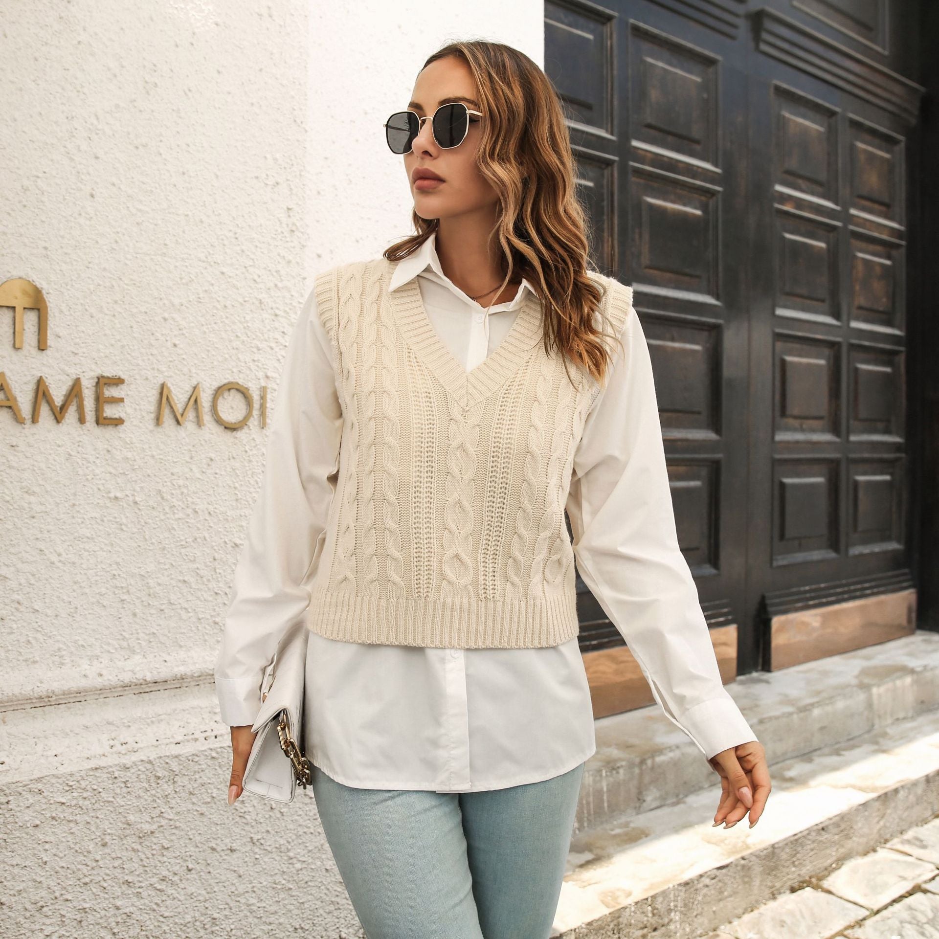 Popular Knitwear Vest Sweater for Women