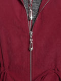 Mid-Length Hooded Cotton Padded Coat