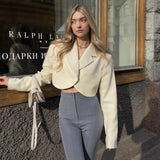Sexy Crop-Blazer für Damen