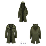 Waterproof Long Anorak Trench Coat