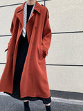 British Loose Draping Trench Coat