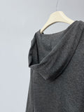 Hooded Sweater Wide Leg Pants Set