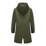 Waterproof Long Anorak Trench Coat