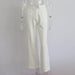 White Suit Pants